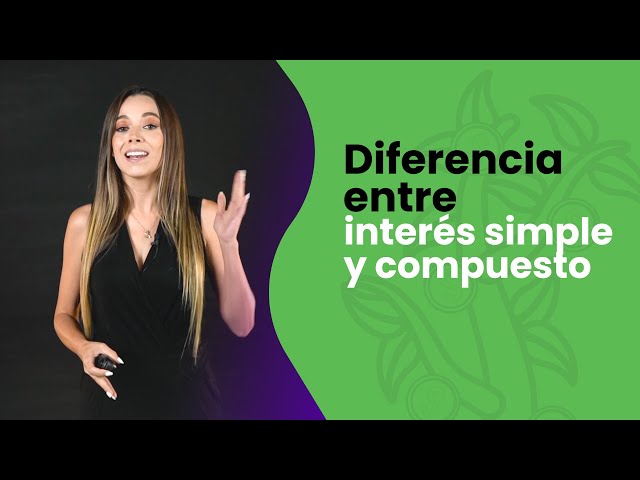 Diferencia clave: Interés simple vs compuesto
